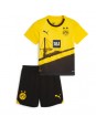 Billige Borussia Dortmund Hjemmedraktsett Barn 2023-24 Kortermet (+ Korte bukser)